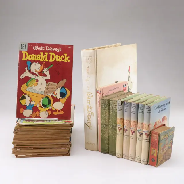 Christopher Finch "The Art of Walt Disney," Dell Comics, and Other Books