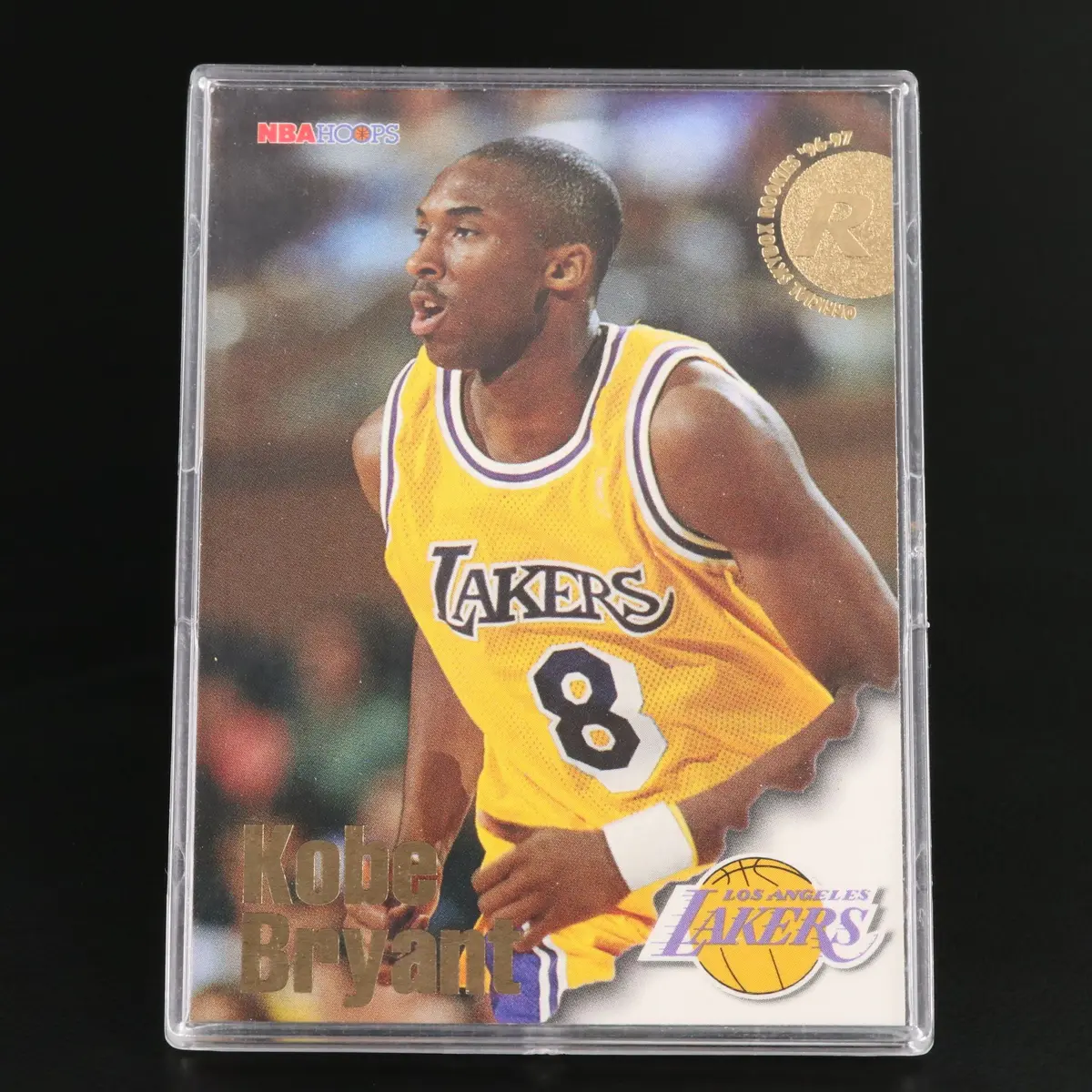 1996-97 NBA Hoops Kobe Bryant Los Angeles Lakers Rookie Card