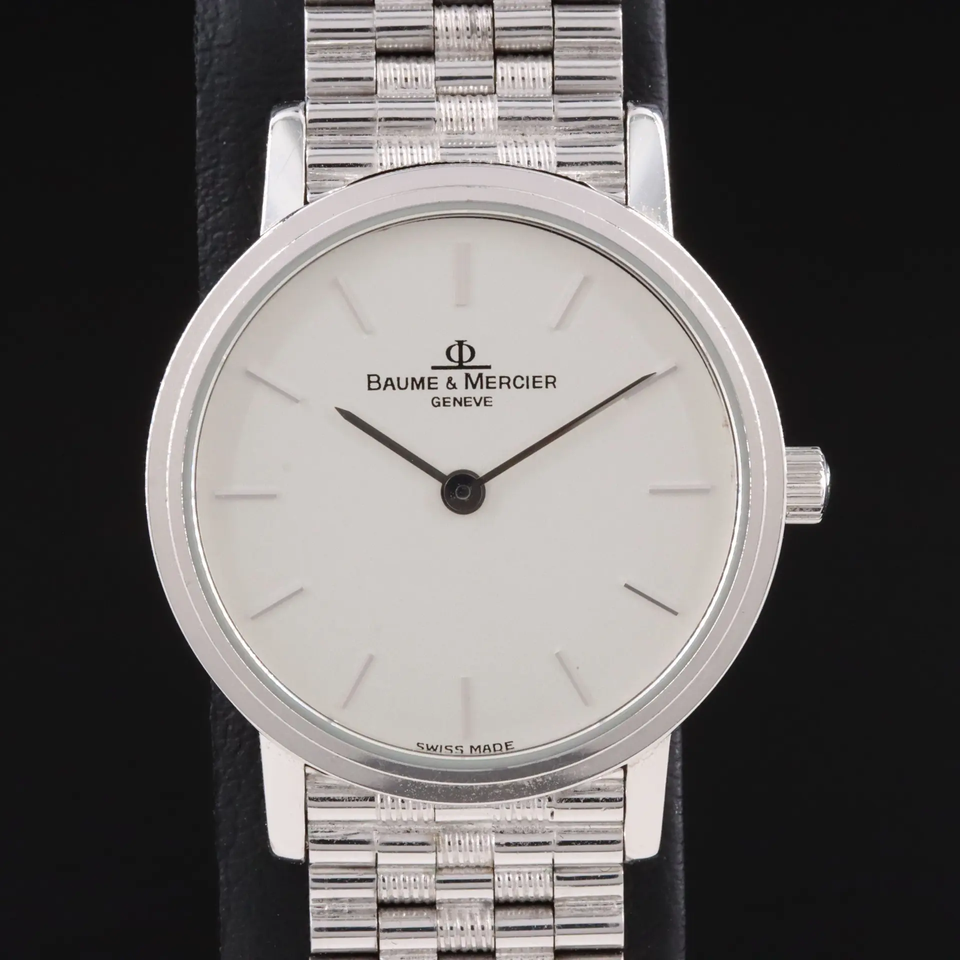 Baume & Mercier 18K White Gold Watch MV045118