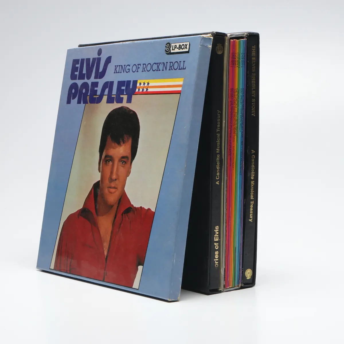 "The Elvis Presley Story" and More Elvis Vinyl Record Box Sets