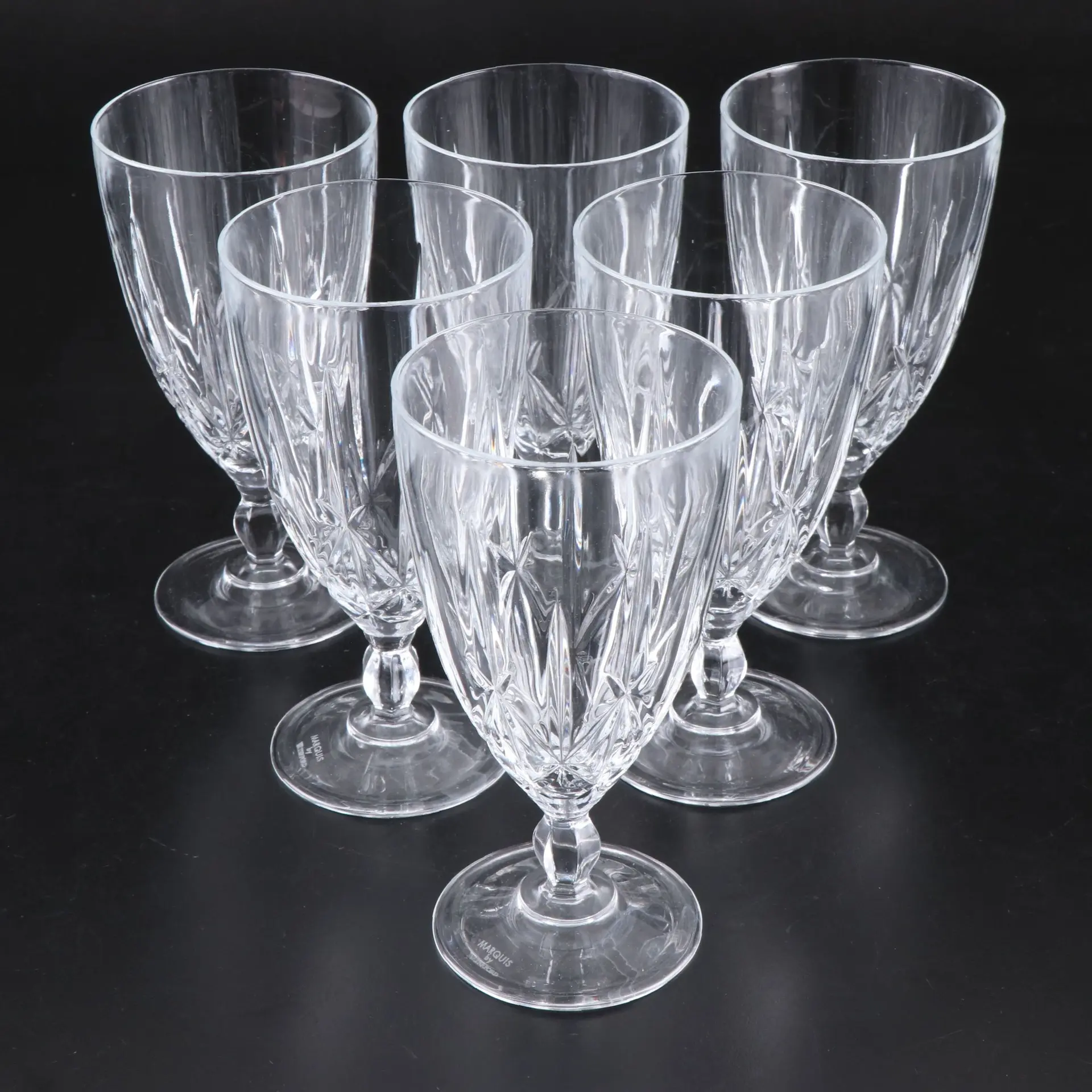 Marquis by Waterford "Laurent" Crystal Iced Tea Glasses