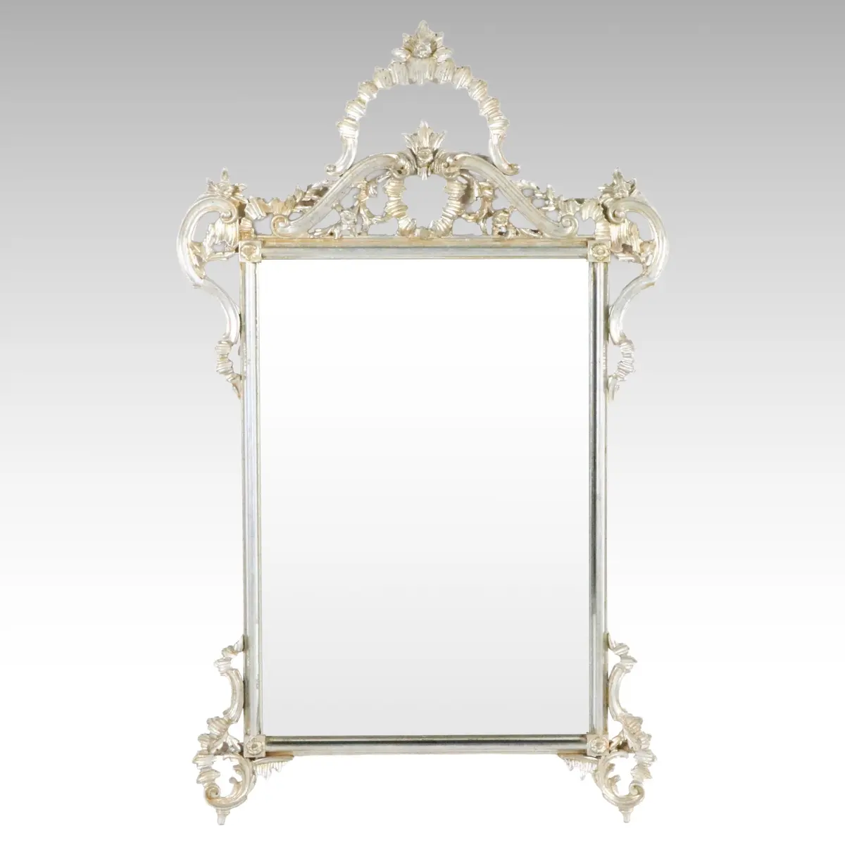 Ethan Allen Italian Rococo Style Wall Mirror