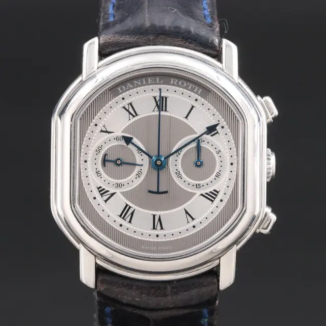 Daniel Roth Double Ellipse Steel Chronograph Automatic Ref. C447 Watch