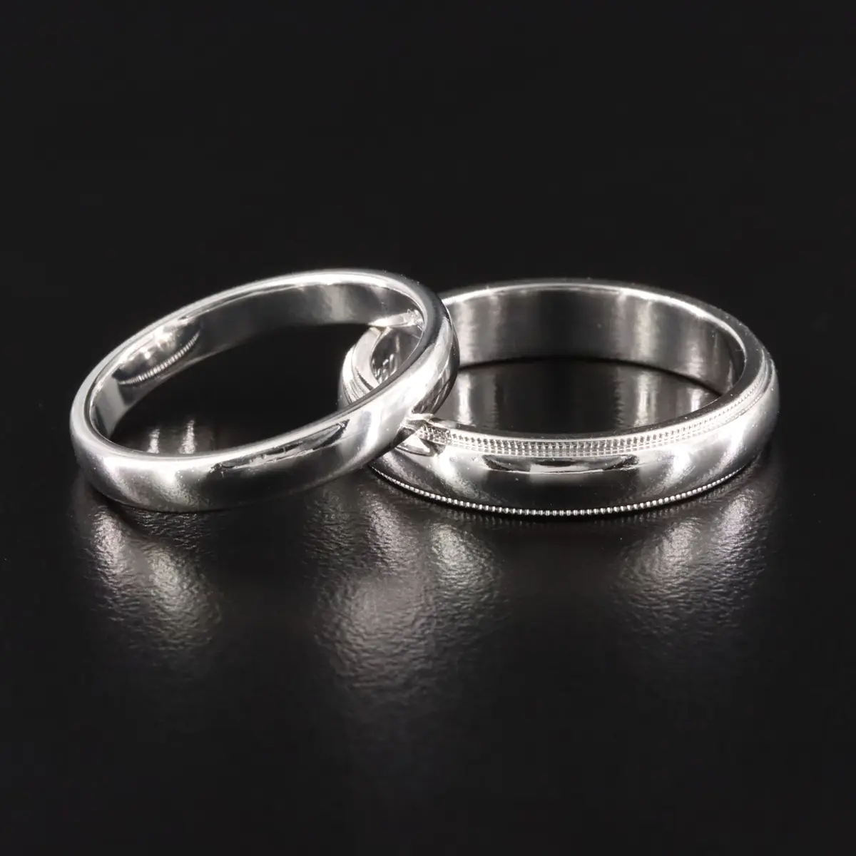 Vintage Tiffany & Co. Platinum Bands