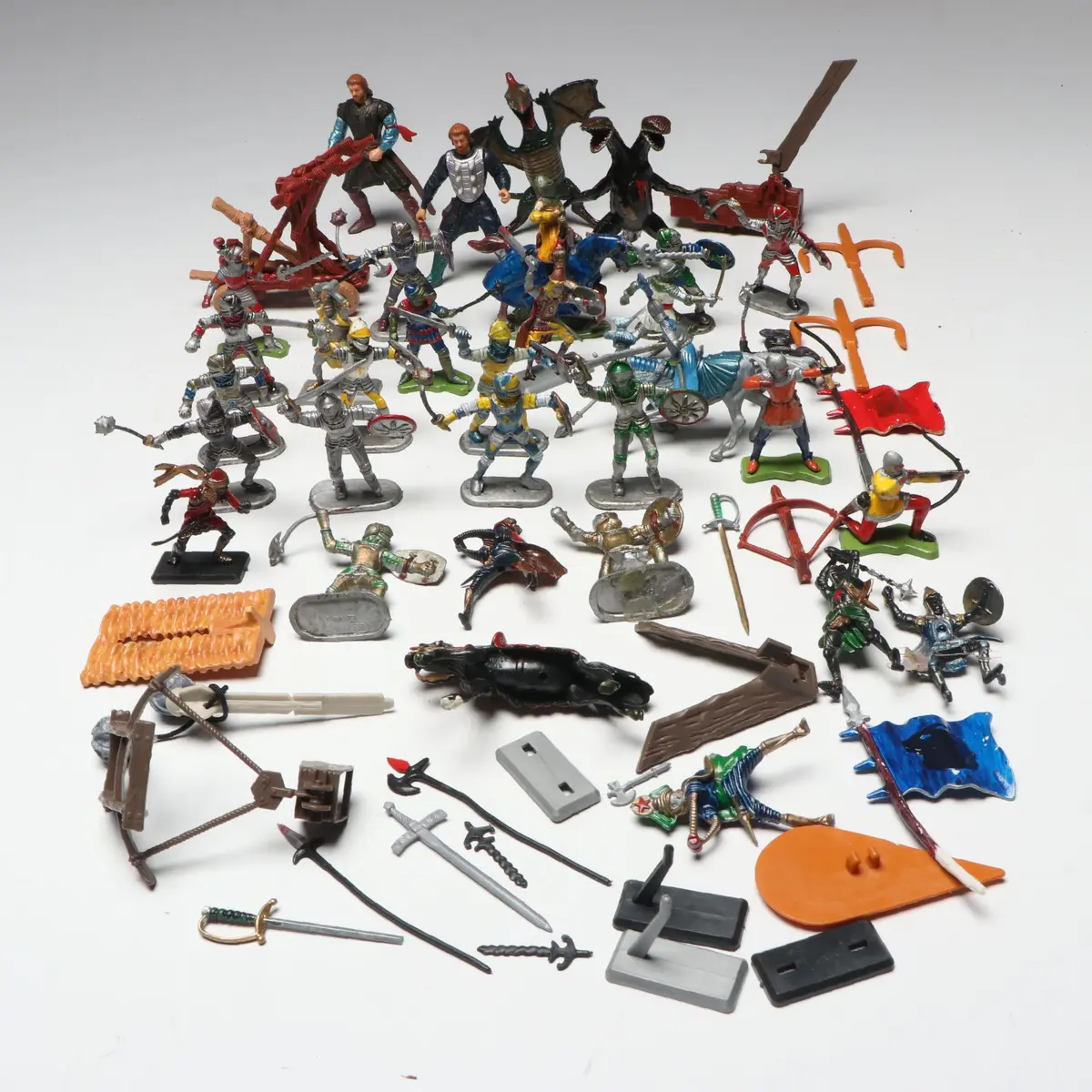 Britains Medieval Toy Knights with More Fantasy and Medieval Figurines