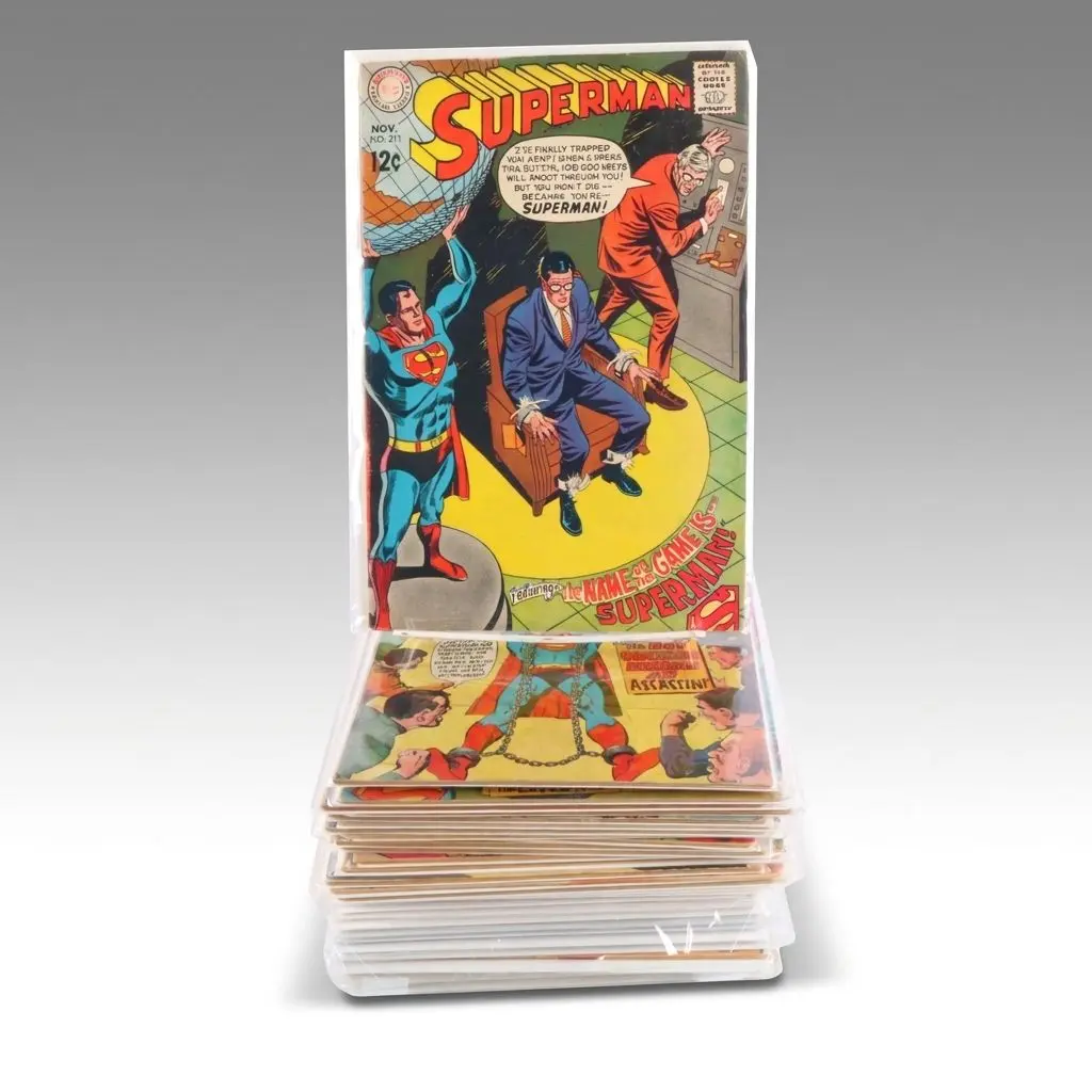 Silver Age DC Comic Books Featuring “Superman”, “Blackhawk”, and More