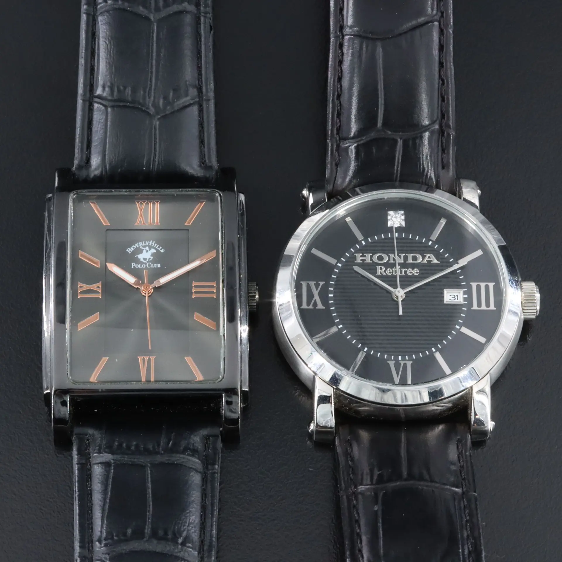 Beverly Hills Polo Club and Honda Award Stainless Steel Quartz Watches