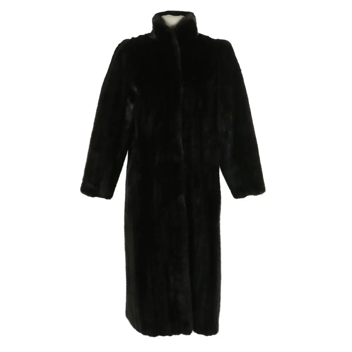 Dark Mink Fur Mid-Length Coat from Bill Blass Furs, Vintage