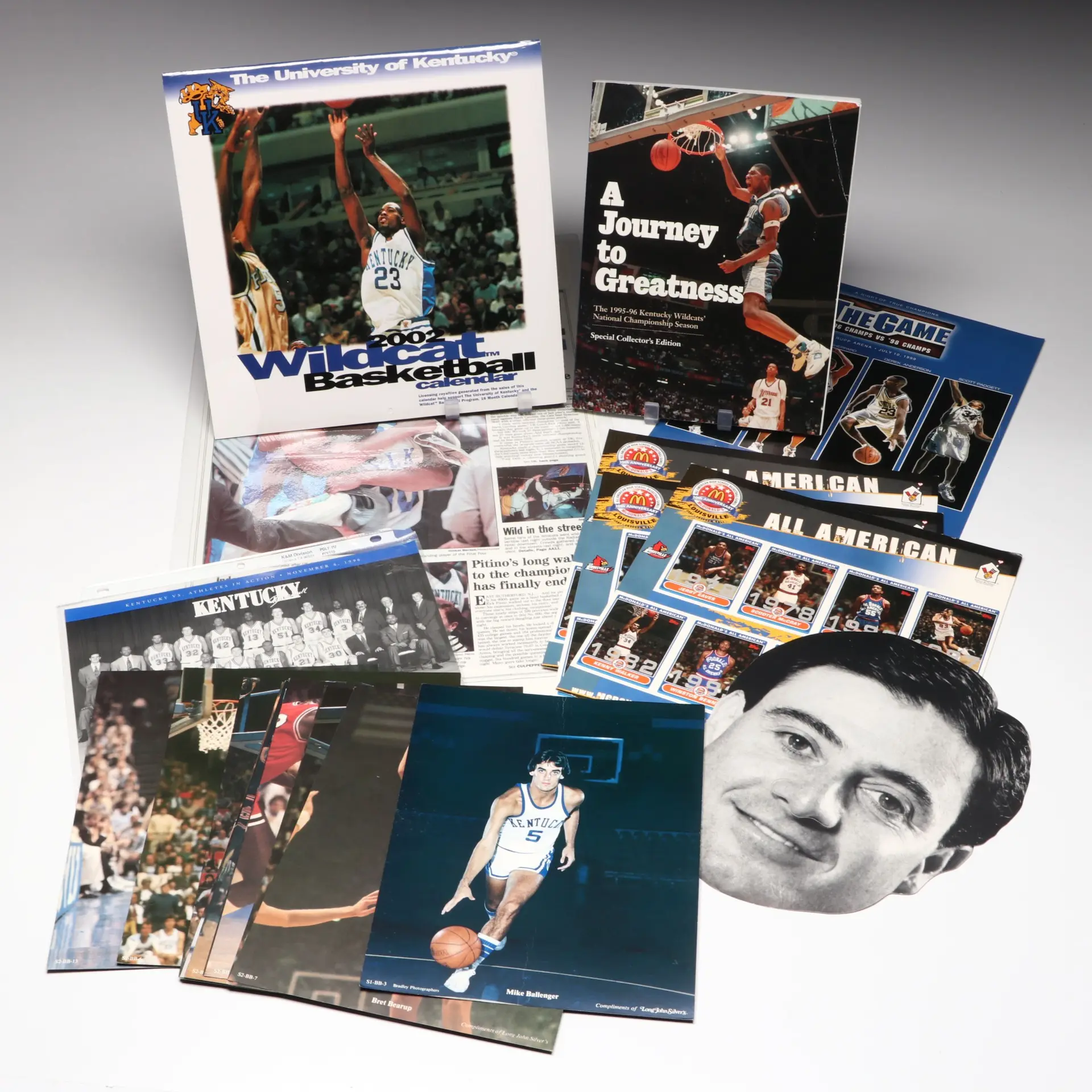 University of Kentucky 1996 NCAA Basketball Championship Memorabilia and More
