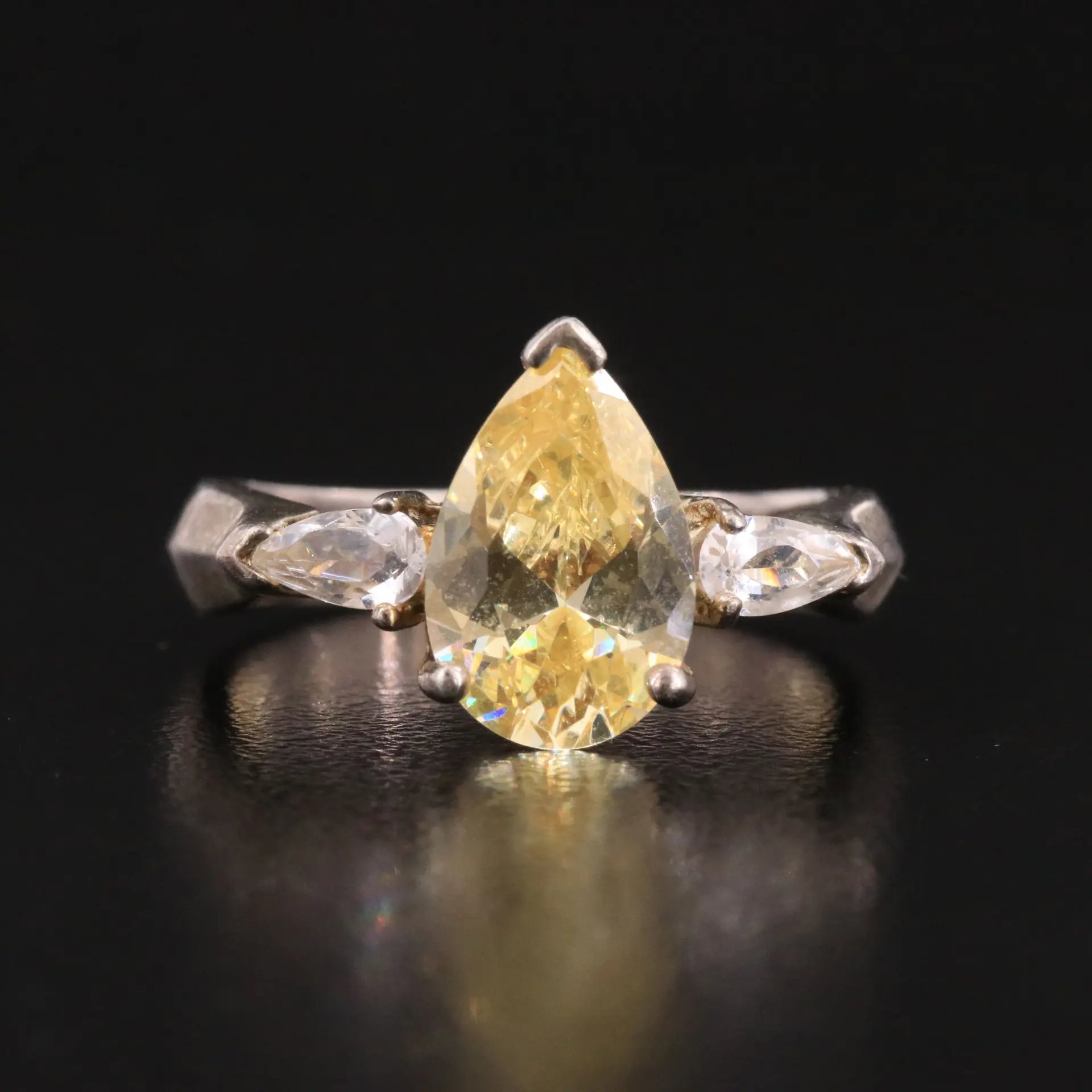 Sterling CZ Ring
