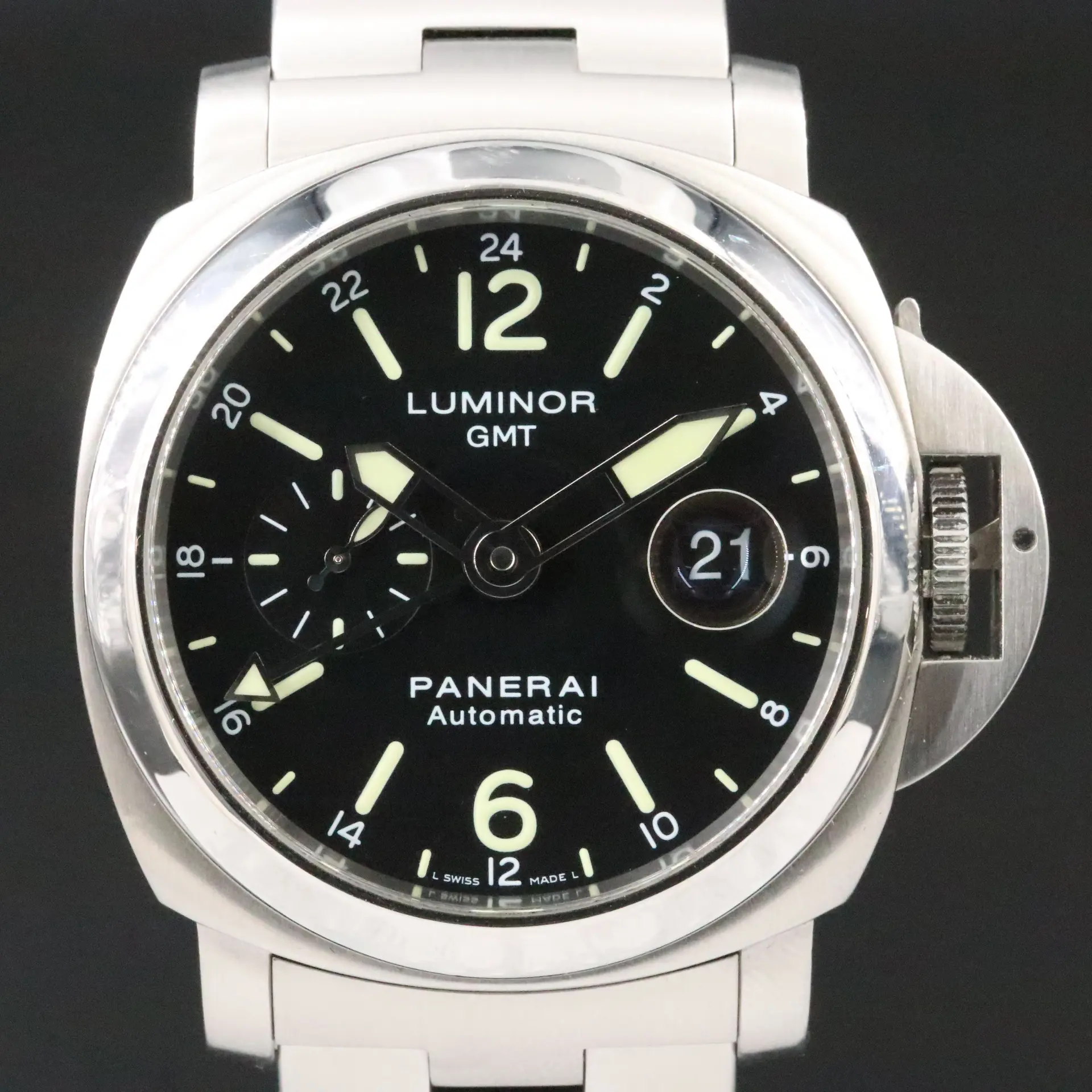 Panerai Luminor GMT PAM00297 44mm Automatic Watch c.2010