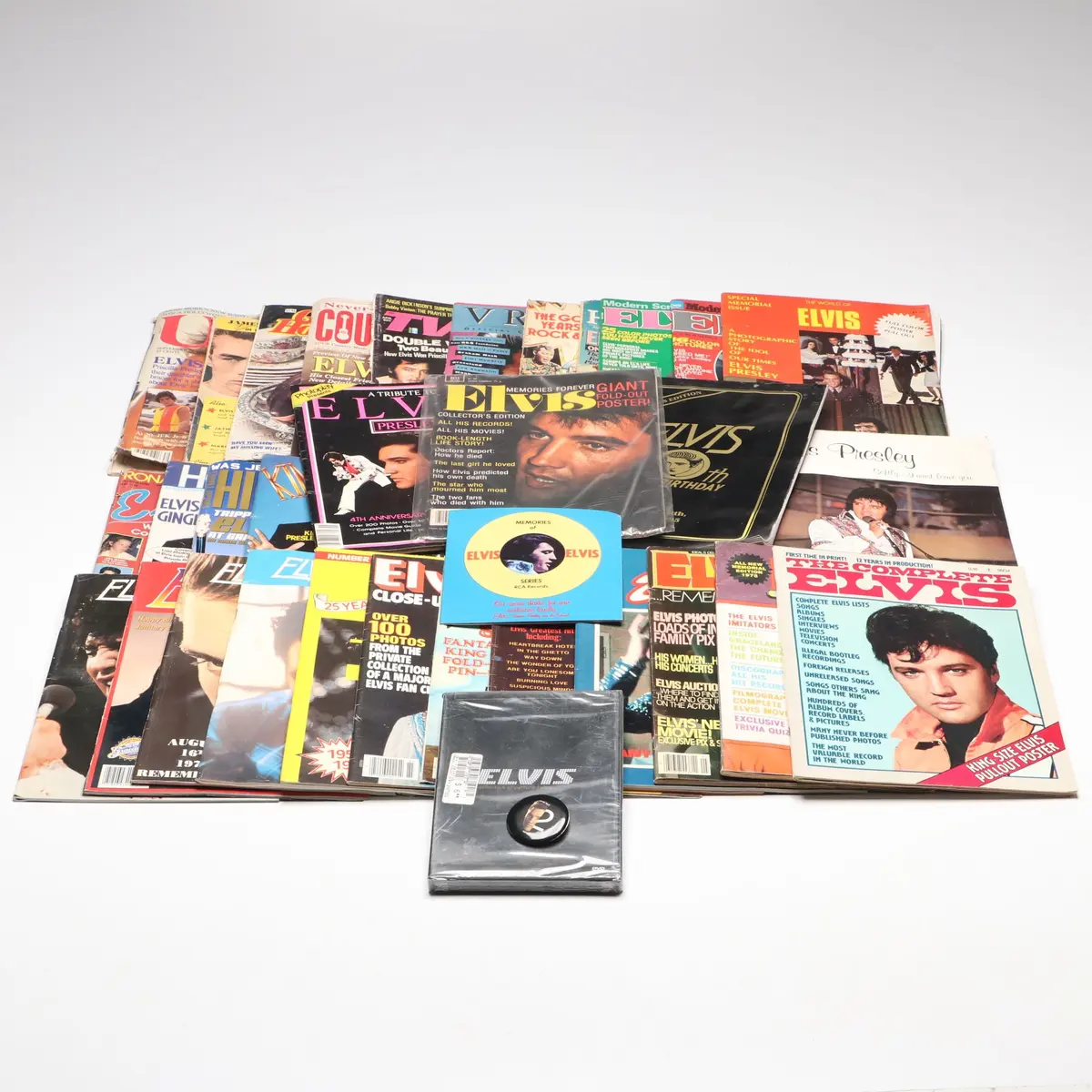 Elvis Presley Tribute Collectible Magazines, Publications, and Media