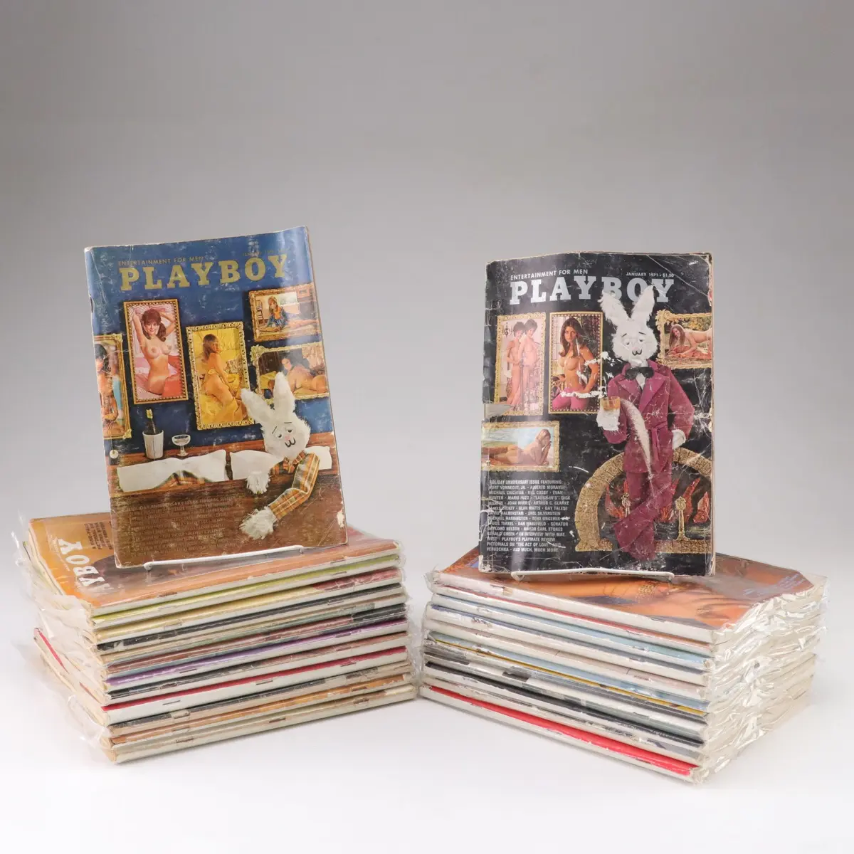 "Playboy" Magazine Collection, 1969–1971
