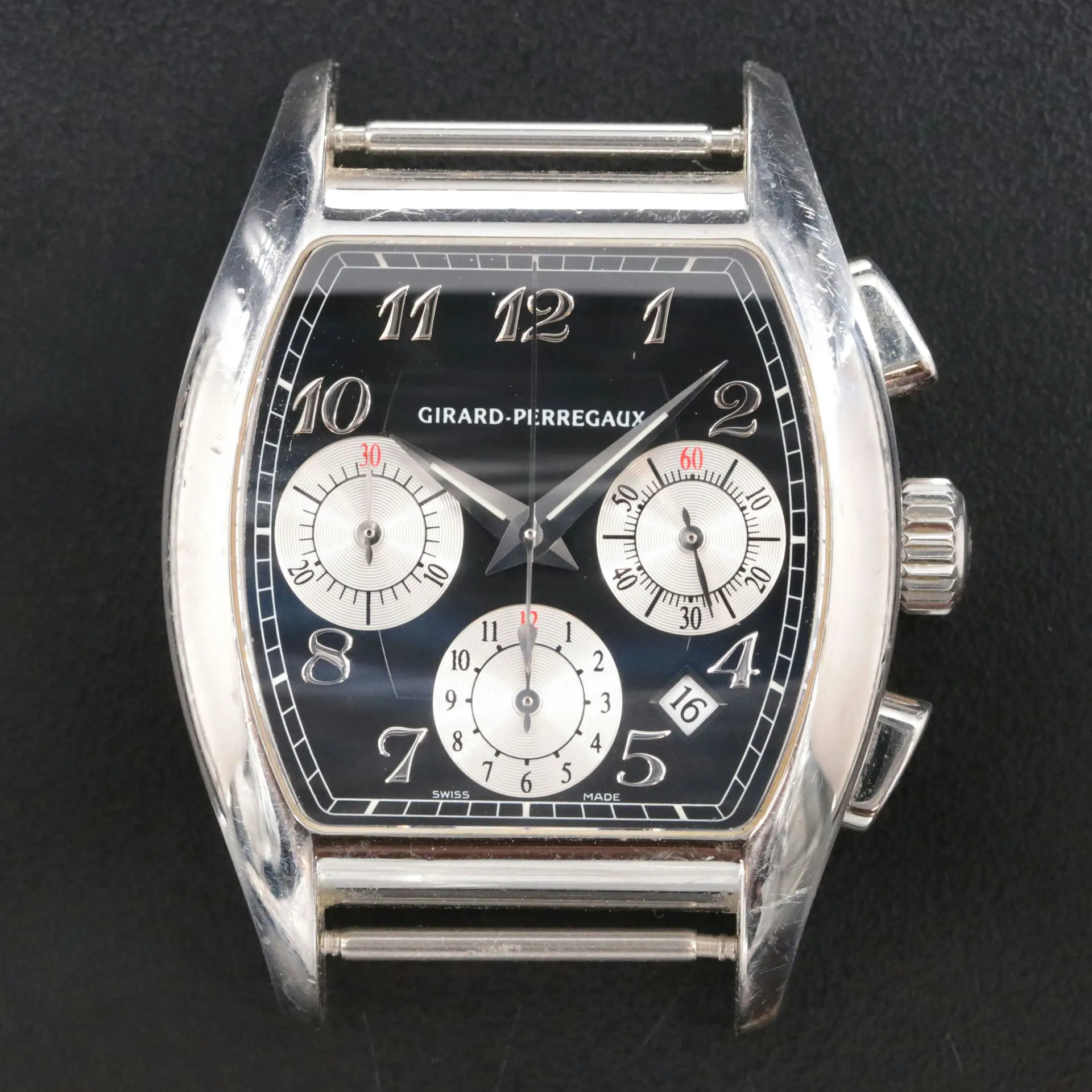 Girard-Perregaux Richeville Chronograph Steel Automatic Watch