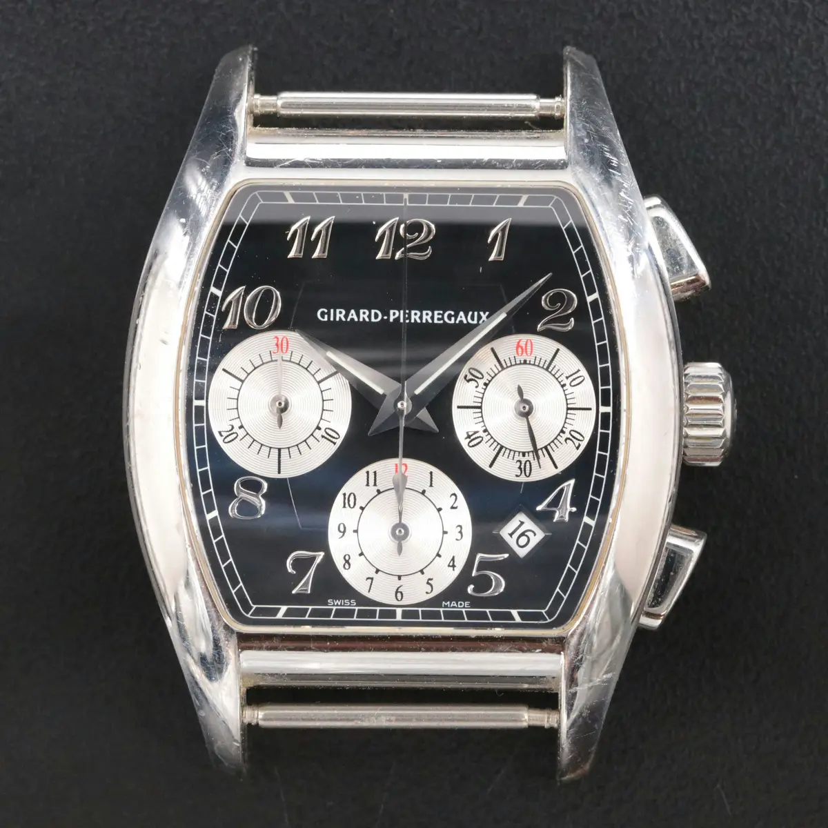 Girard-Perregaux Richeville Chronograph Steel Automatic Watch