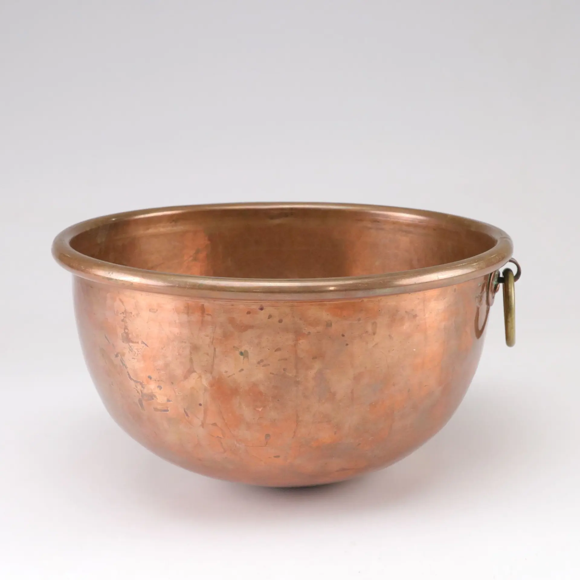 Bazar Francais Copper Mixing Bowl, Vintage