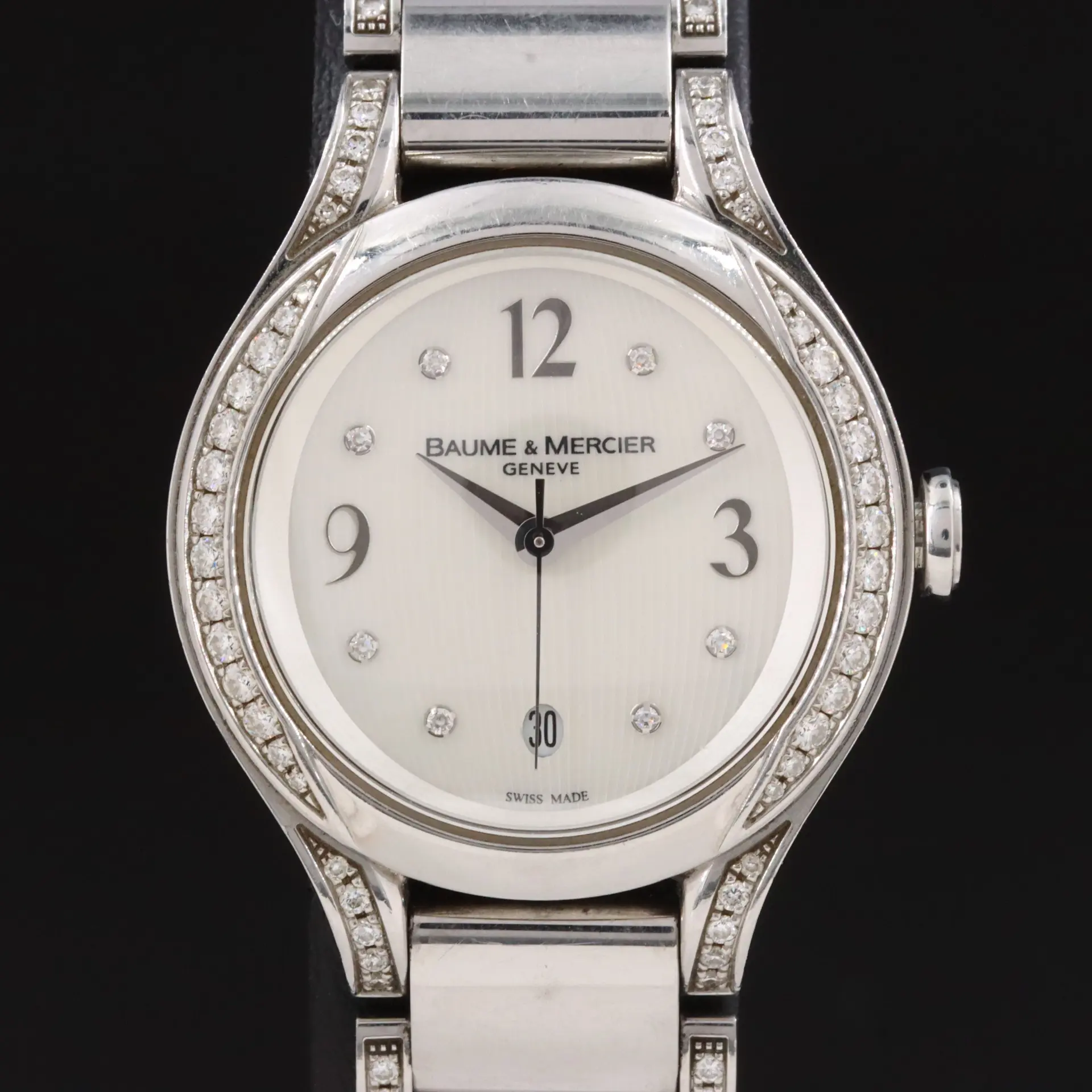 Baume & Mercier Ilea 1.58 CTW Diamond Swiss Quartz Watch model # 65639