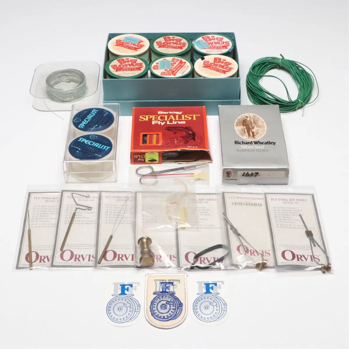 Big Bonus Braided Fishing Lines, Orvis Fly Tying Kit Tools and More