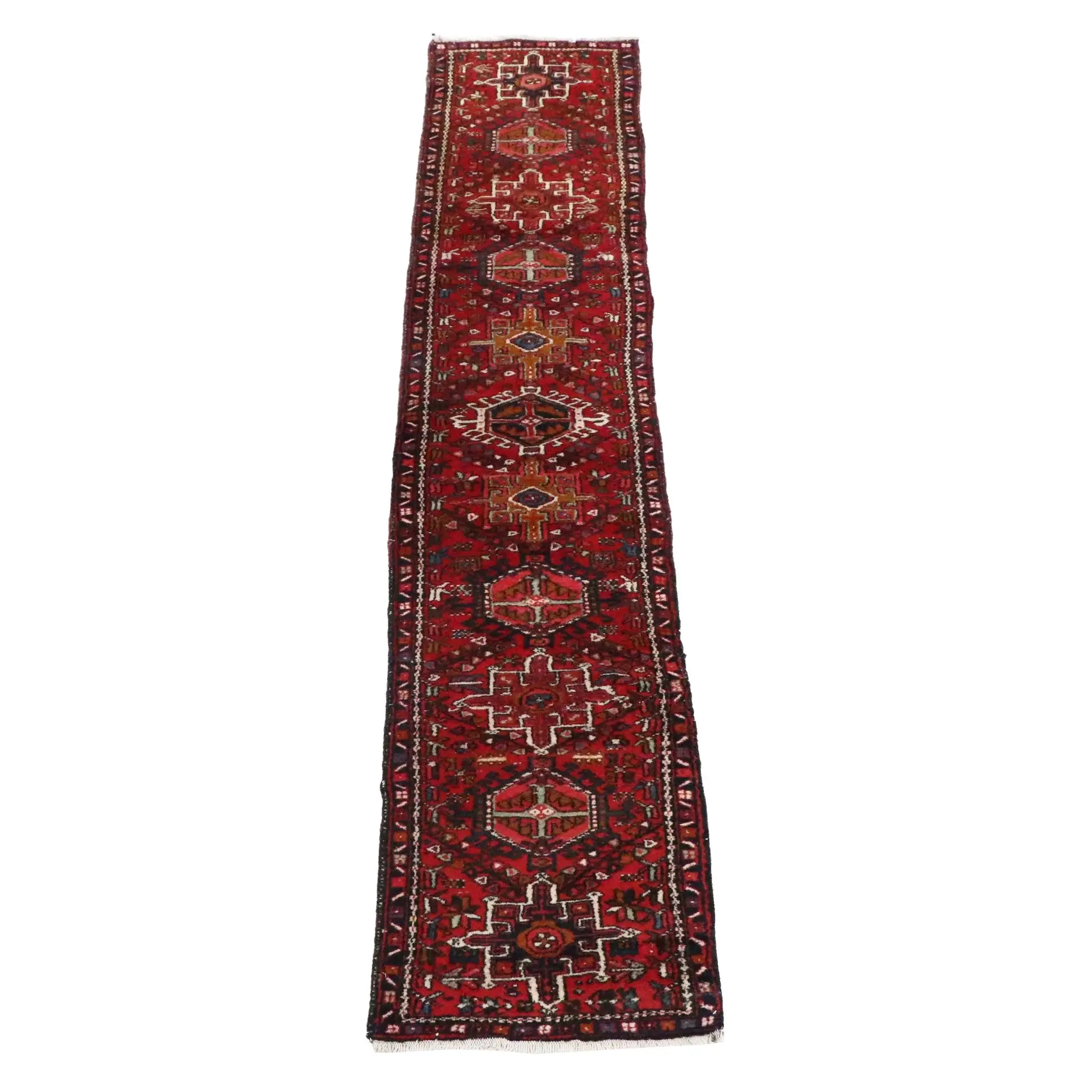 2'3 x 12'1 Hand-Knotted Persian Hamadan Carpet Runner