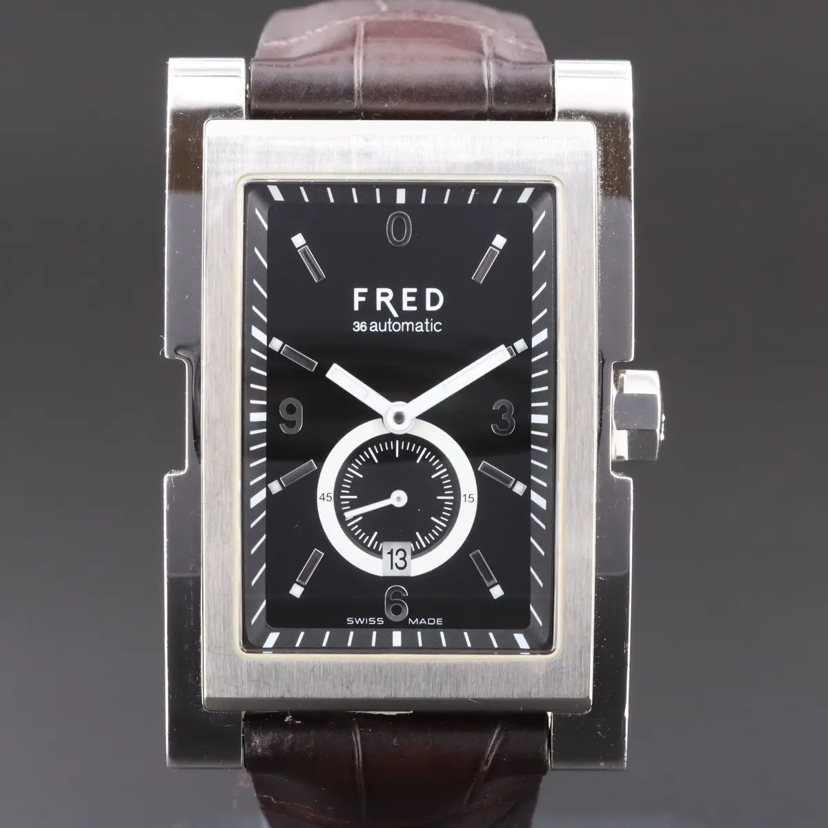 Fred Stainless Steel 36 Automatic Watch