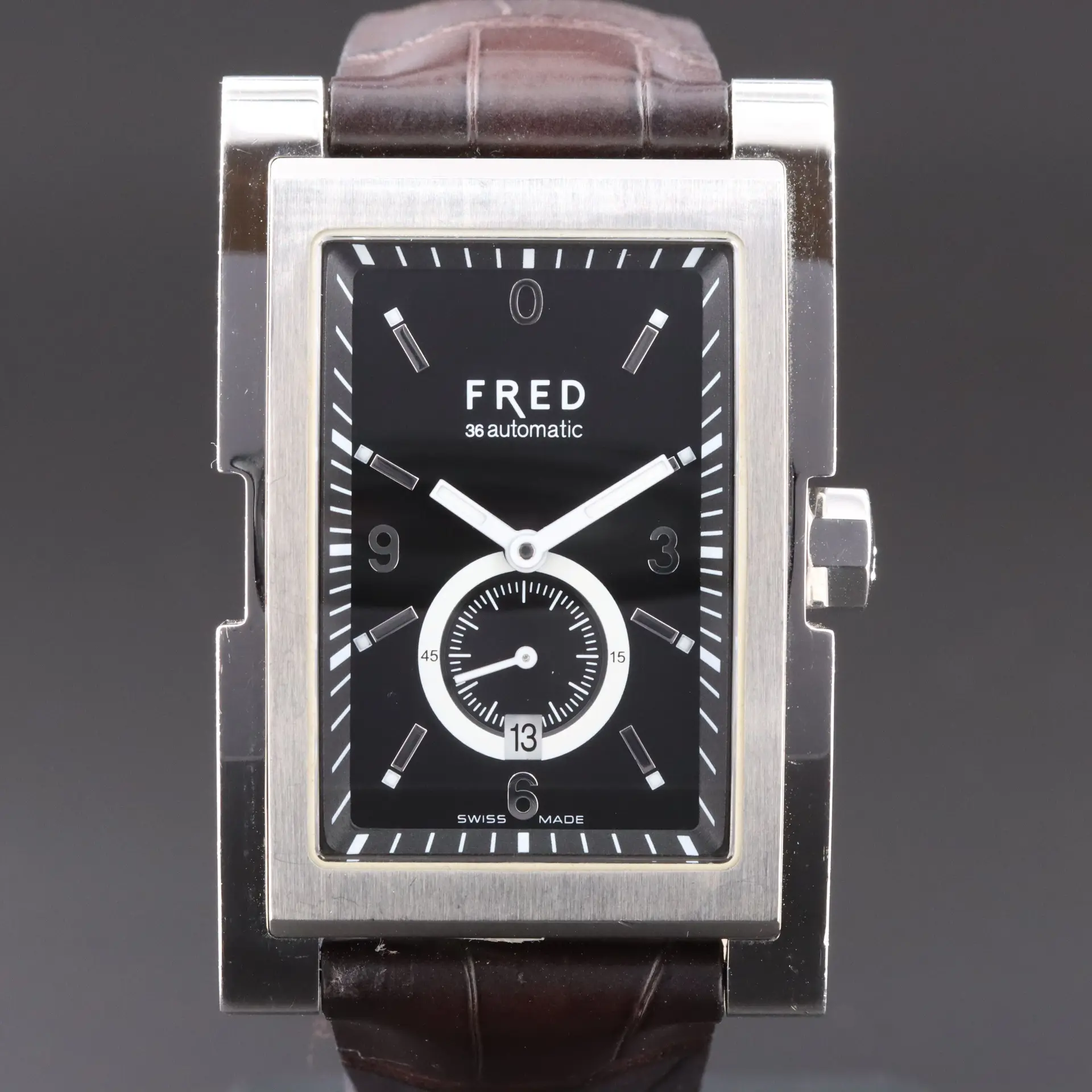 Fred Stainless Steel 36 Automatic Watch