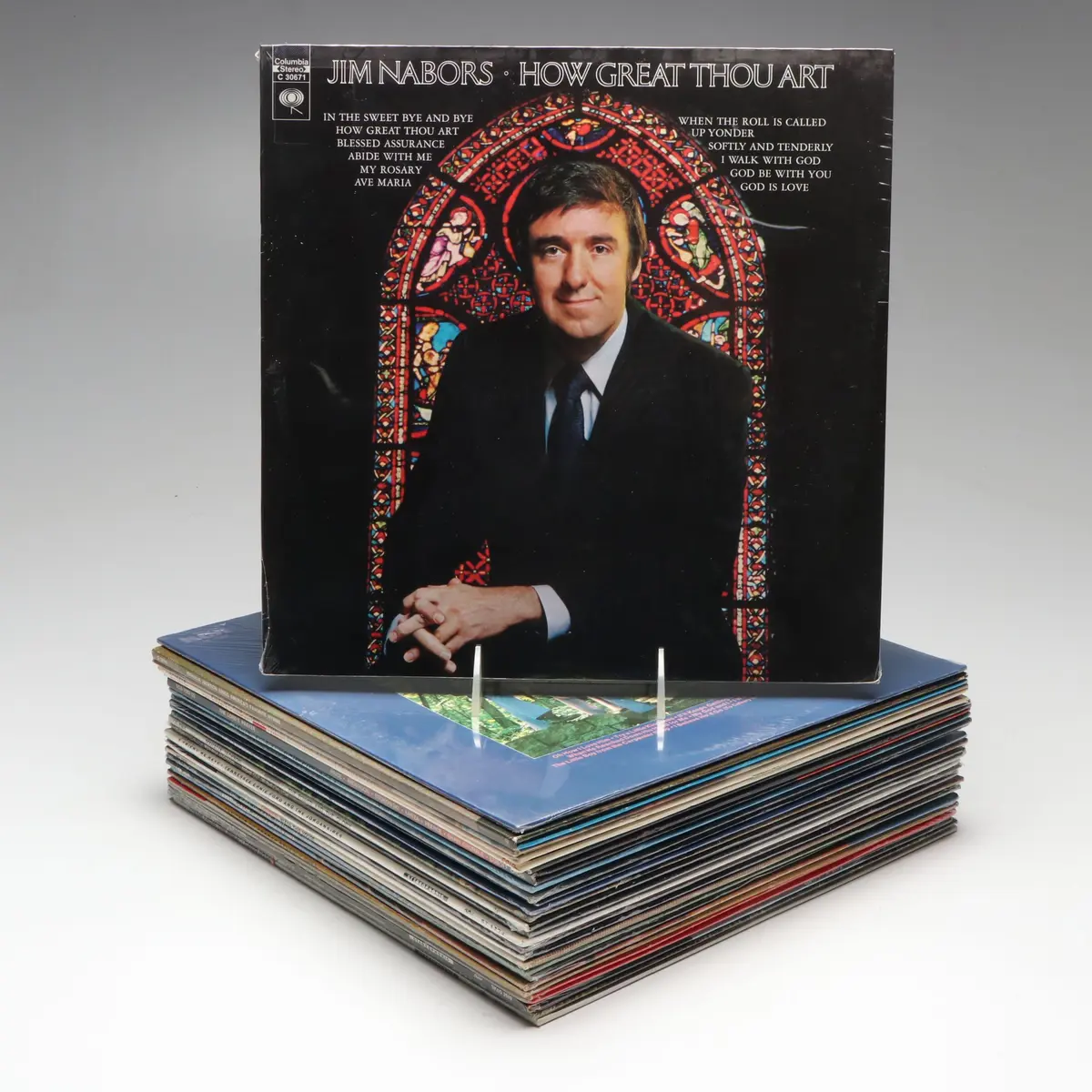 "How Great Thou Art" by Jim Nabors with More Religious Vinyl Records