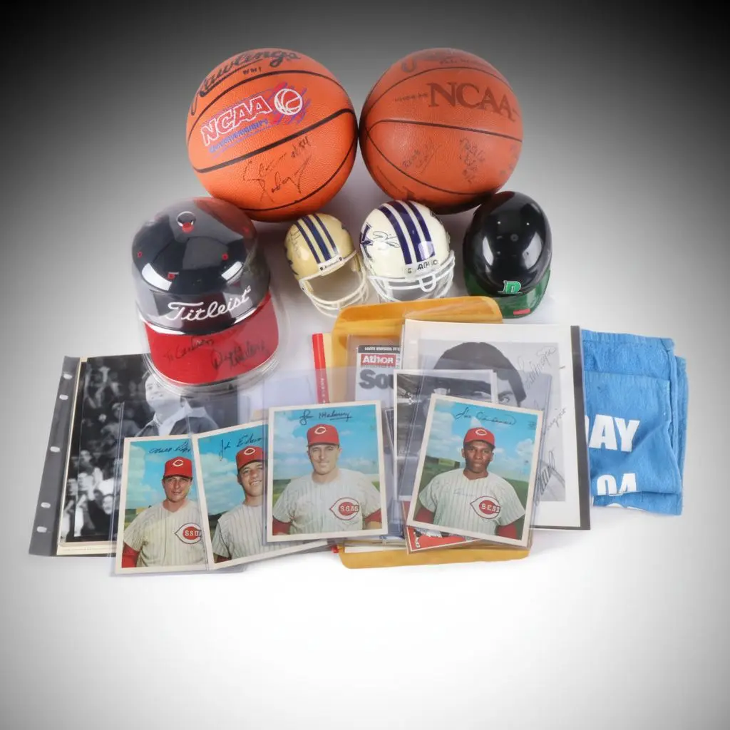 Baseball, Basketball Golf, and Football Memorabilia