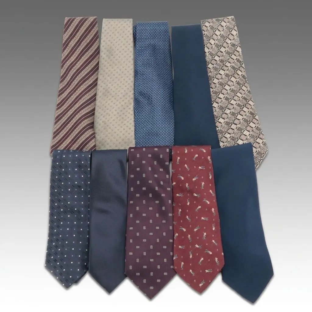 Silk Neckties from Giorgio Armani, Marcello Tiberi, Joseph Abboud