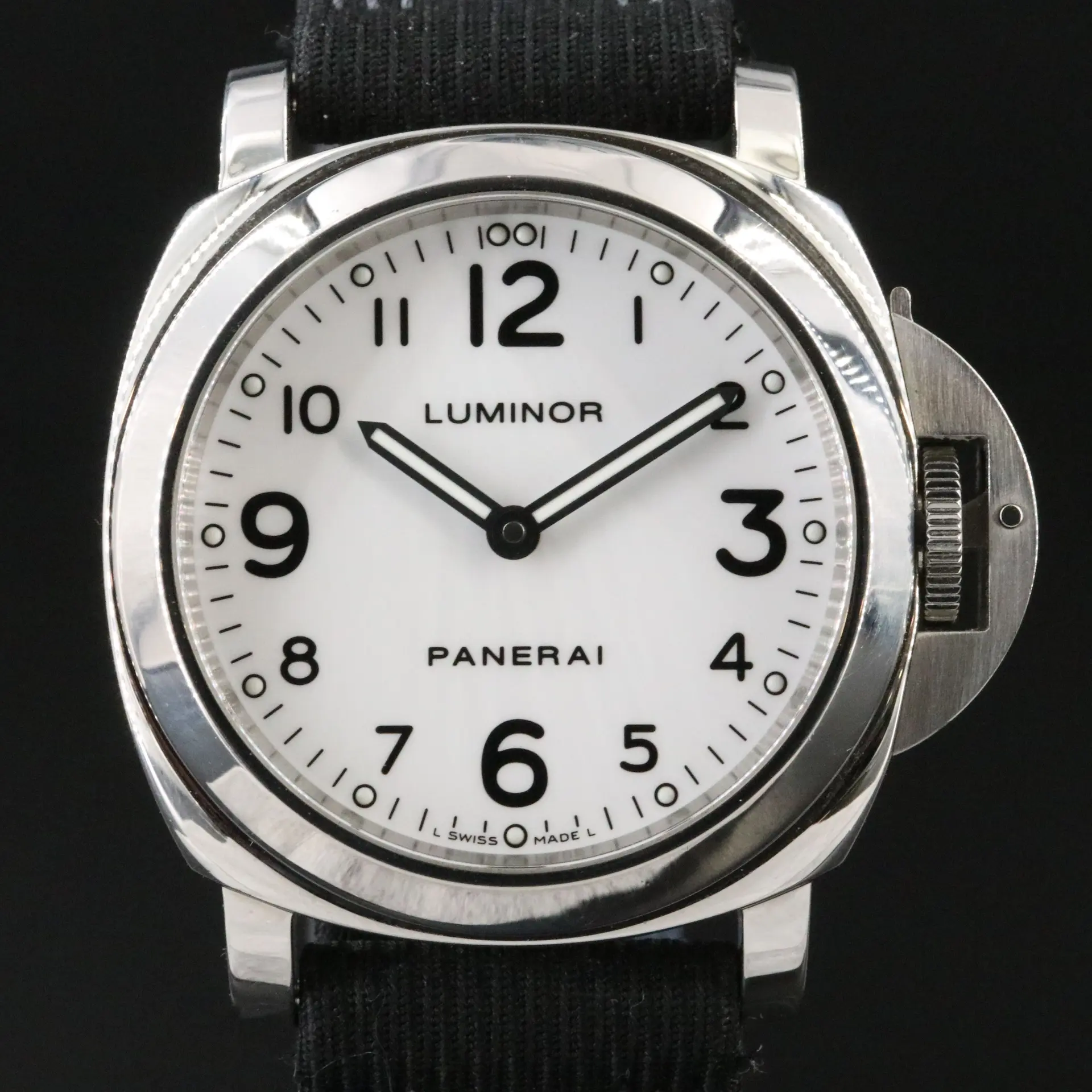 Panerai Luminor Base 44mm Steel Watch PAM00114