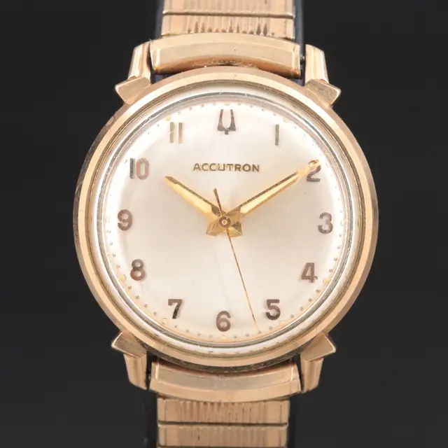Vintage Bulova Accutron Gold-Filled Watch