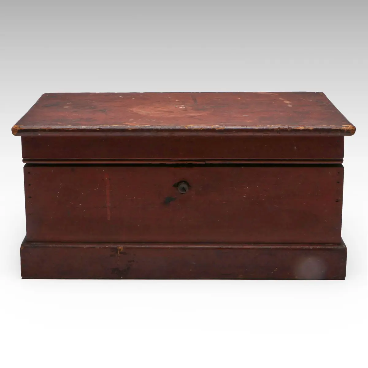 Primitive Handcrafted Wooden Box, Late 19th/Early 20th Century