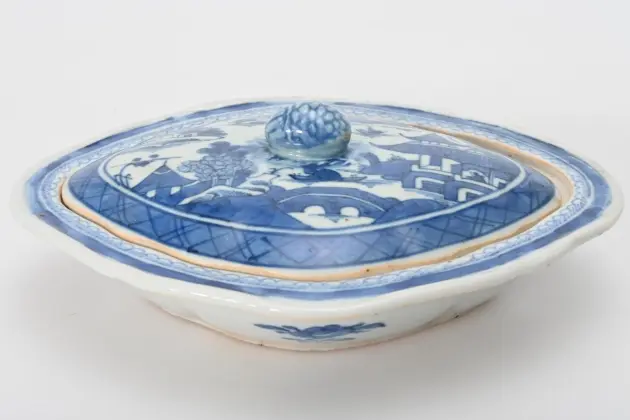 Lockskål Jiaqing Kina 1796-1820