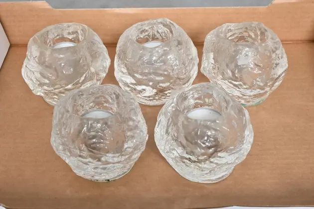Ljuslyktor "Snowball" Kosta Boda