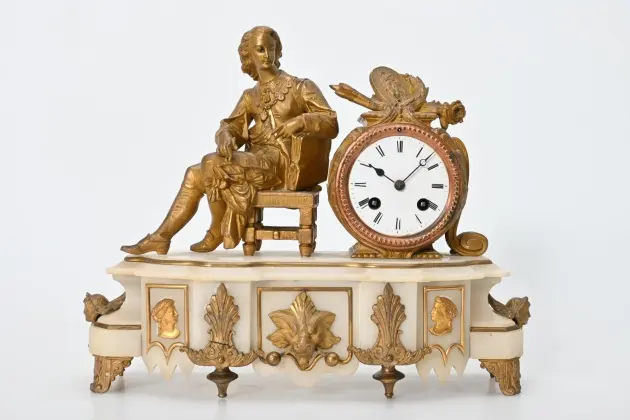 Fransk bordspendyl Japy Freres 1800 tal