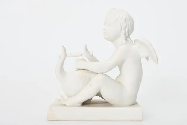 Figurin, parian, Bertel Thorvaldsen, efter. Skulptur, Royal Copenhagen