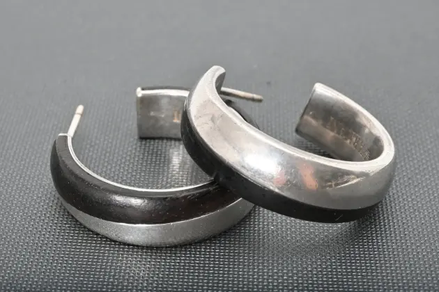 Silverörhängen, Emporio Armani