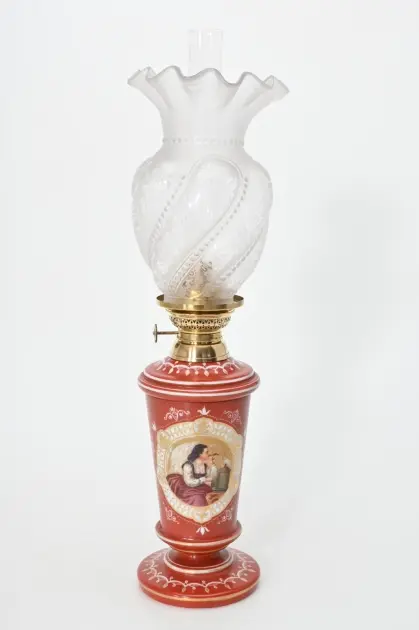 Bordsfotogenlampa 1800/1900 tal