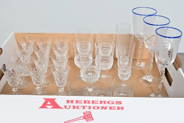 Div Glas, Kosta, Skruf