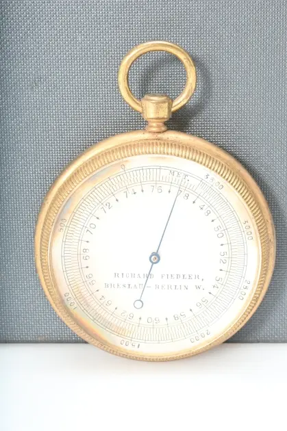 Fickbarometer, Richard Fiedler, Breslau, Berlin