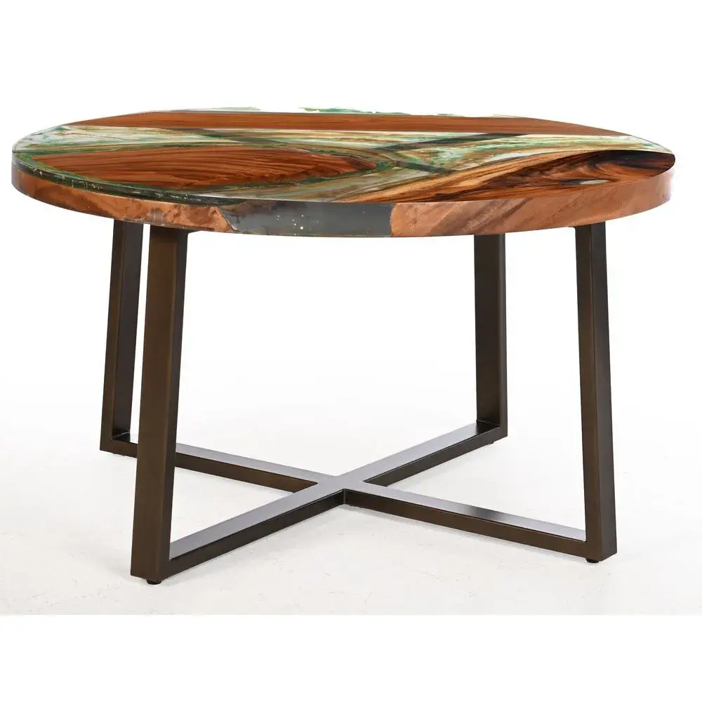 STUDIO ALBANO. Design House. “Teluk” COFFEE TABLE with a circular
