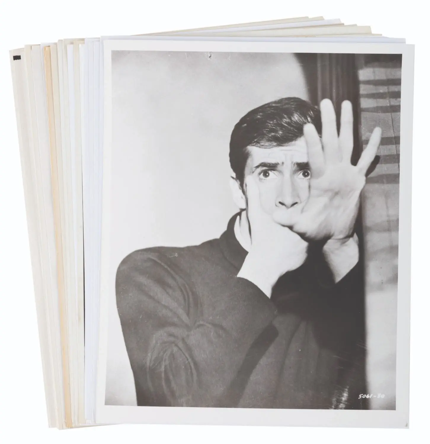 A Large Collection of Alfred Hitchcock Film Publicity Photos.