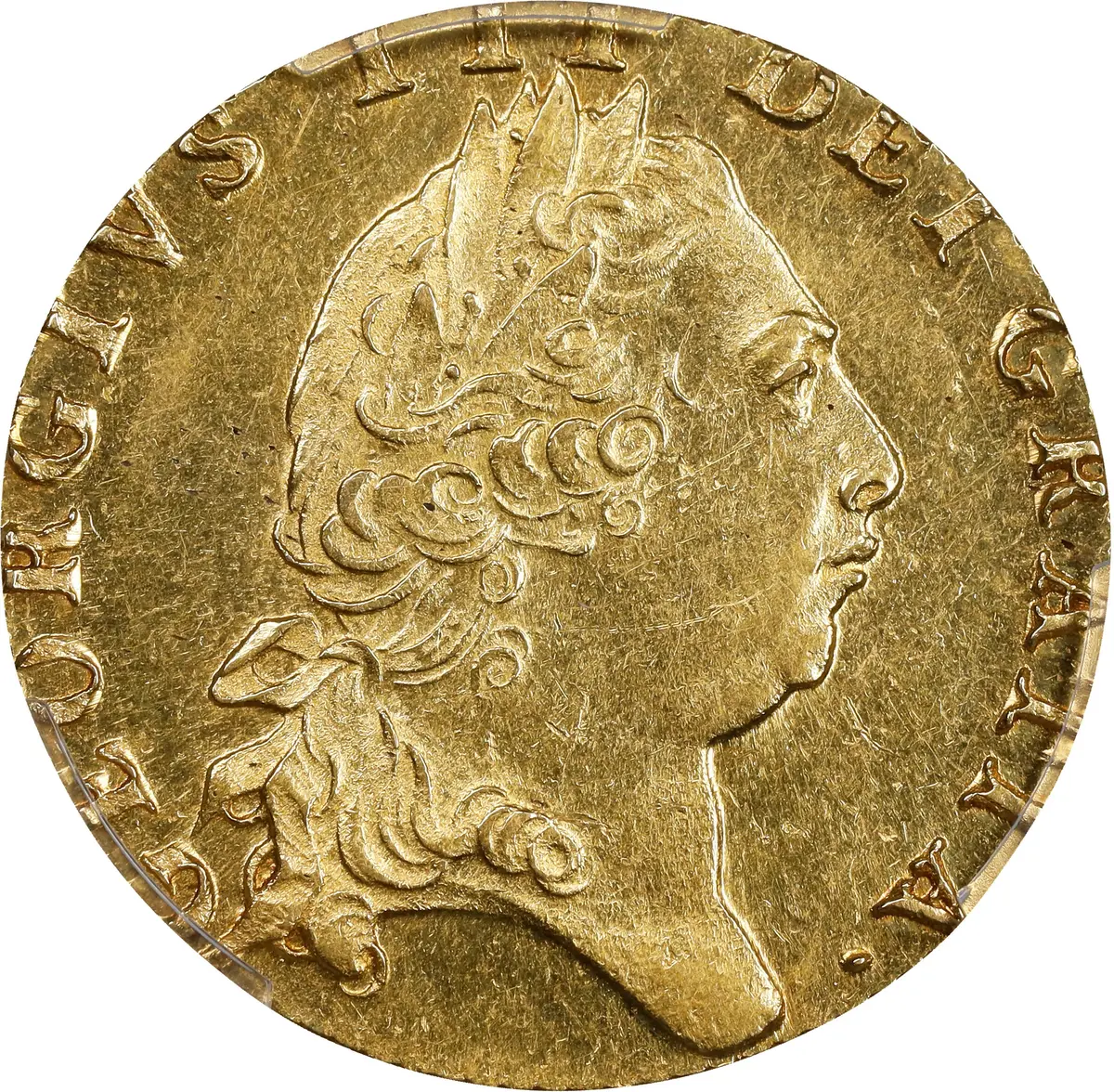 GREAT BRITAIN. Guinea, 1798. London Mint. George III. PCGS MS-61.