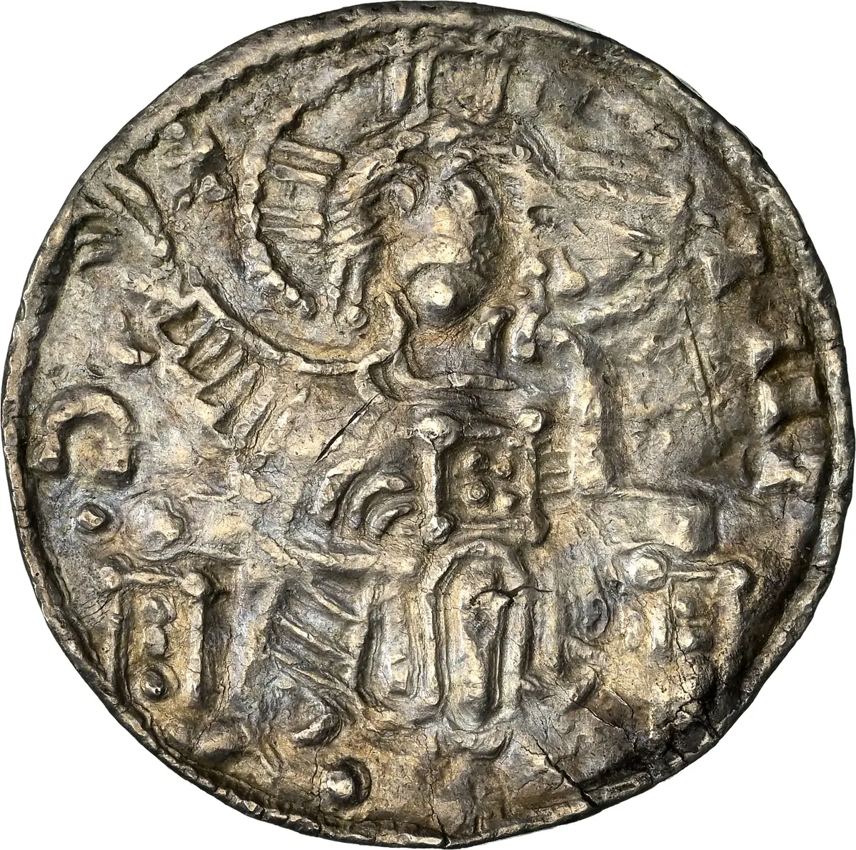 DENMARK. Penny, ND (1047-75). Lund Mint. Svend II Estridsen. NGC Unc