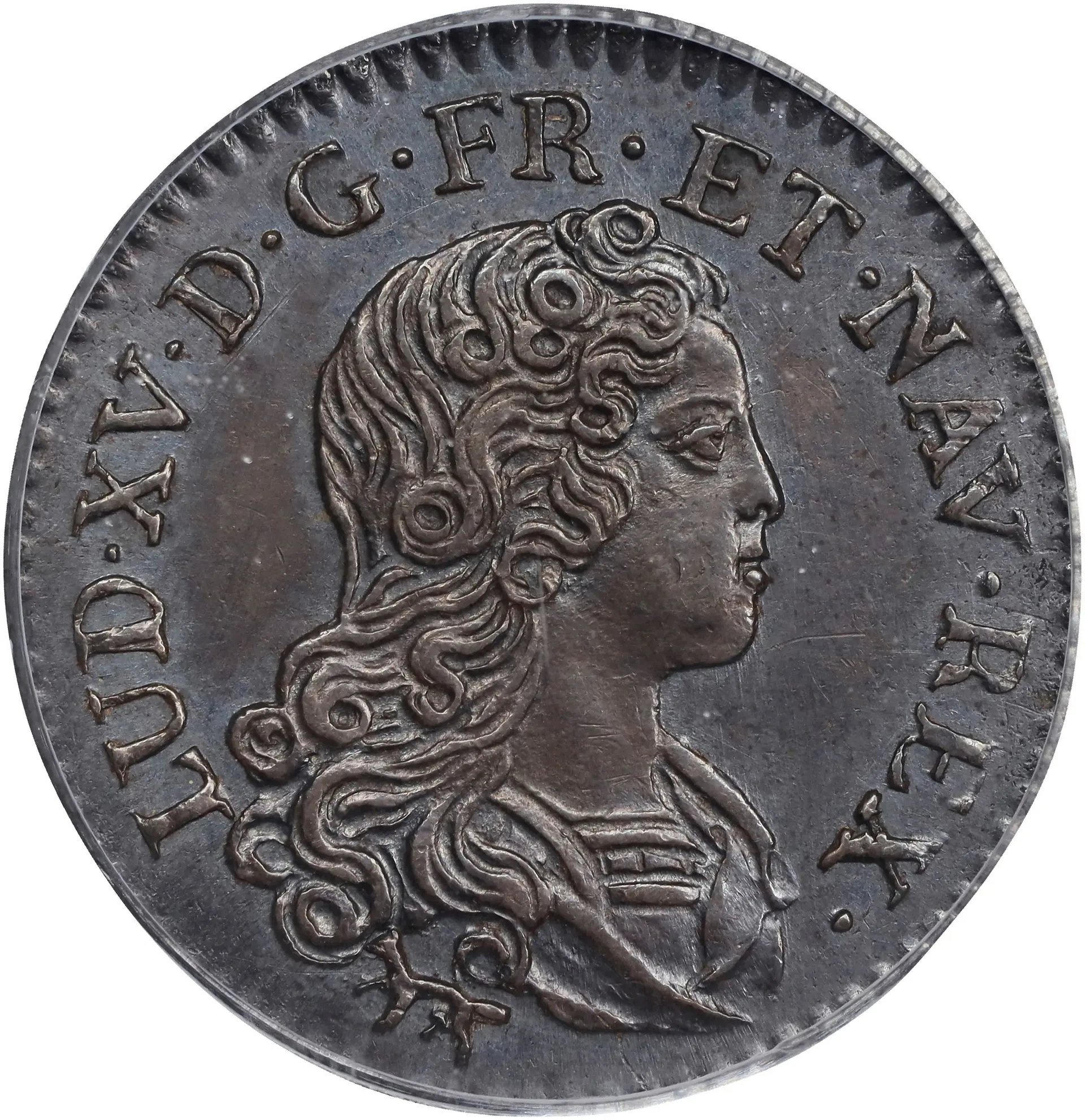 FRANCE. 1720-A Livre d'argent fin, or 20 Sols. John Law Issue. Paris