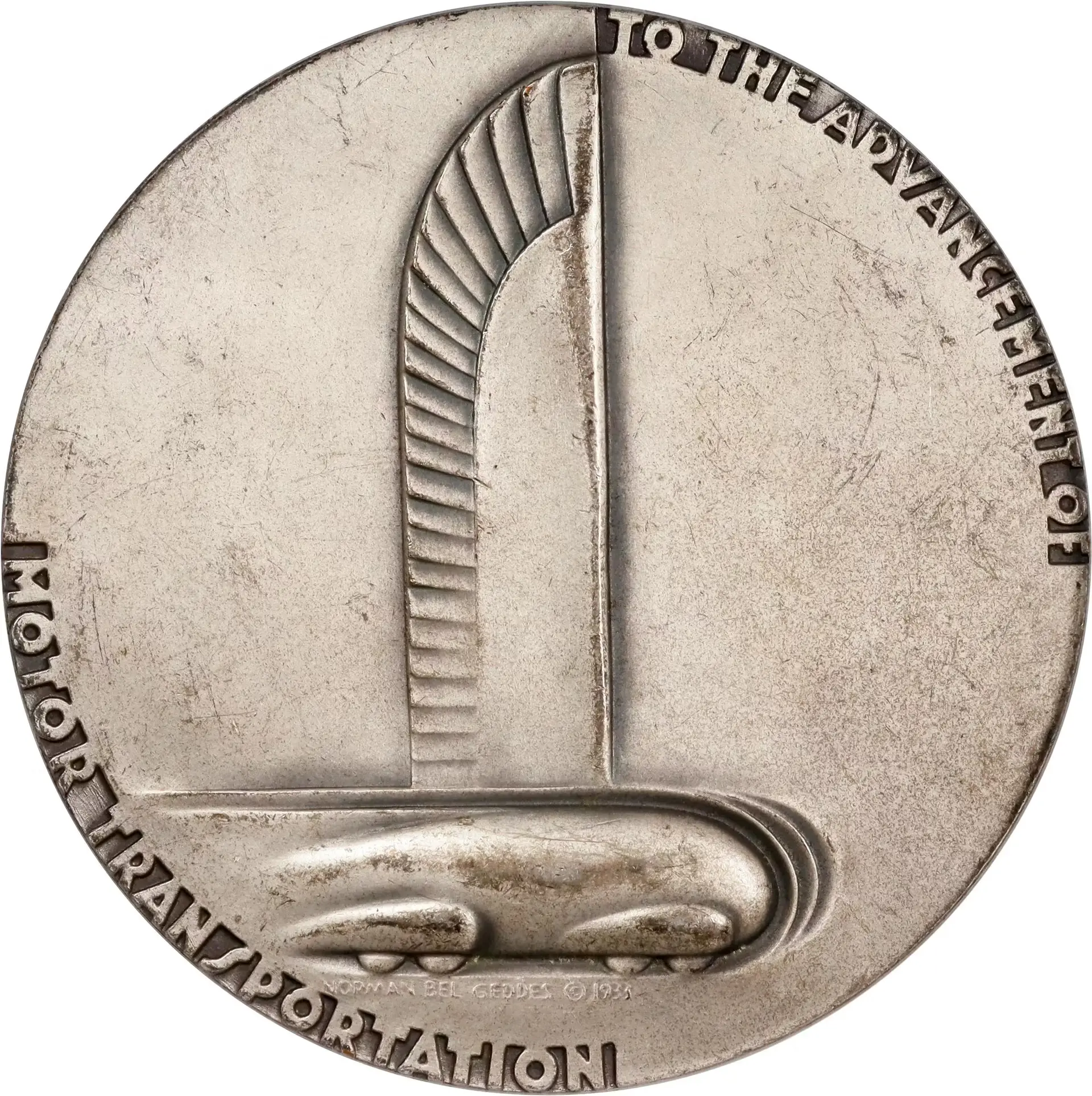 1933 Century of Progress, 25th Anniversary of General Motors Medal.