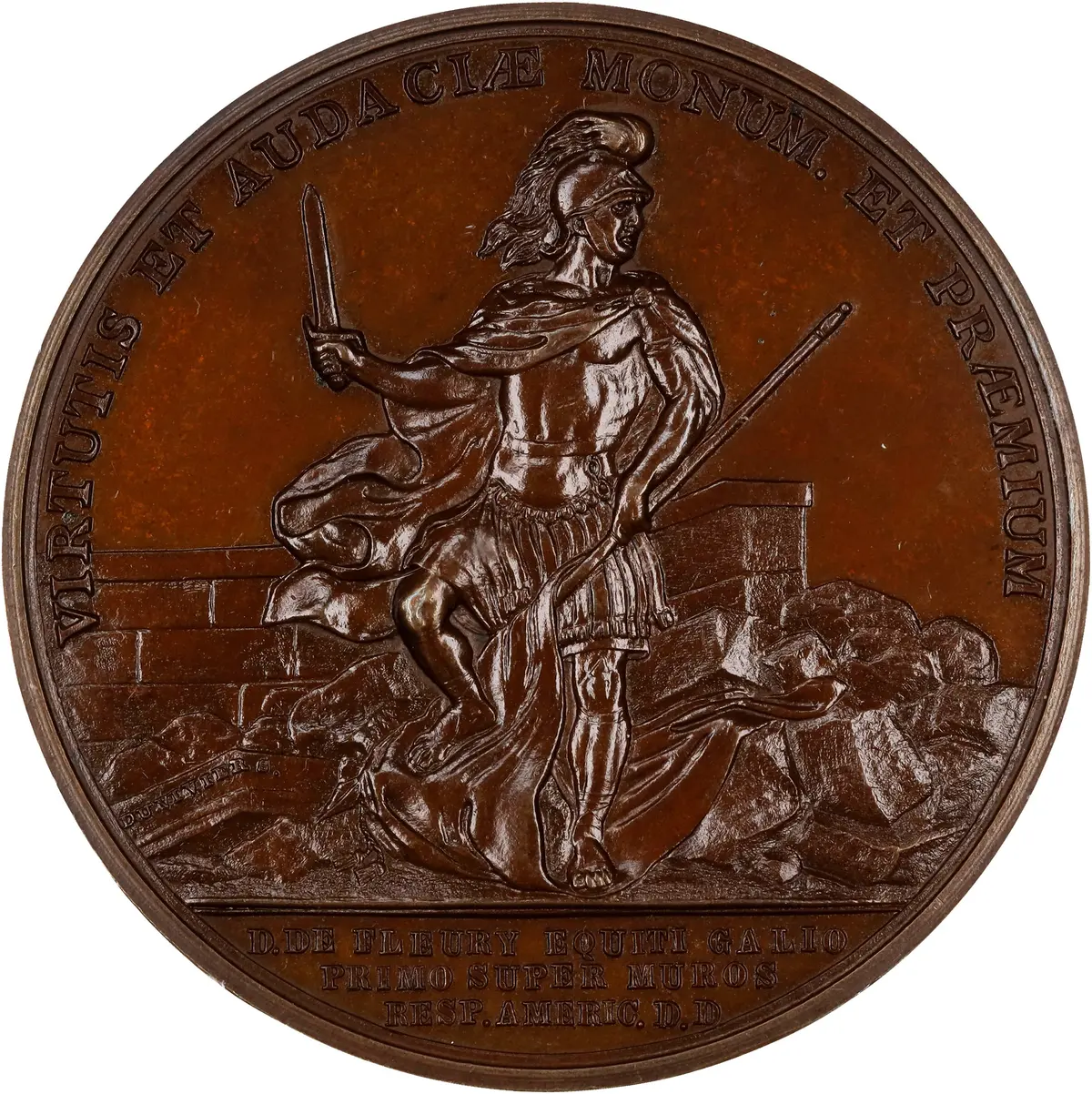 "1880" (1880-1904) Francois-Louis Teissedre de Fleury, Assault on