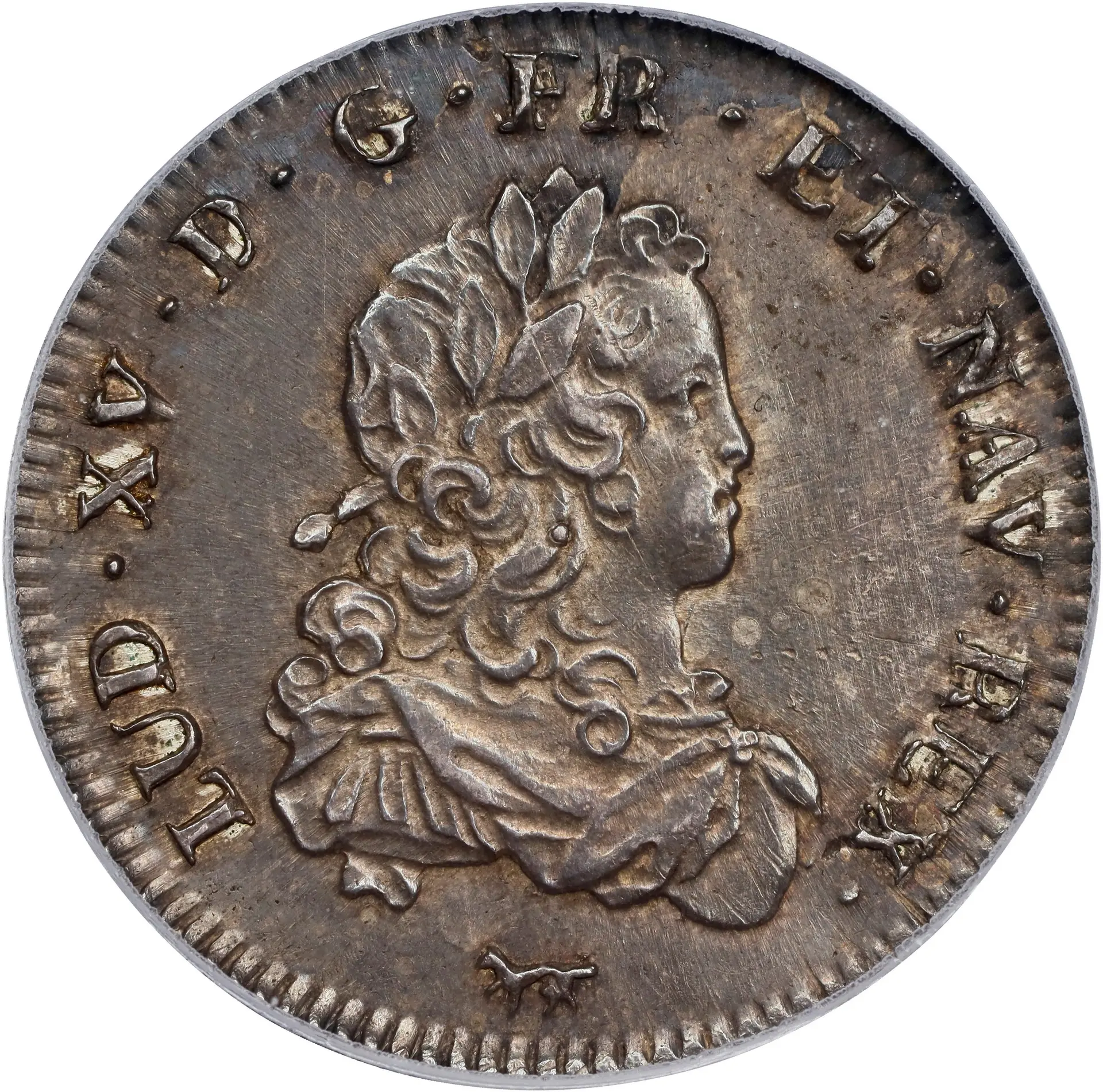FRANCE. 1720-A 1/3 Ecu de France. John Law Issue. Paris Mint. Gadoury-306