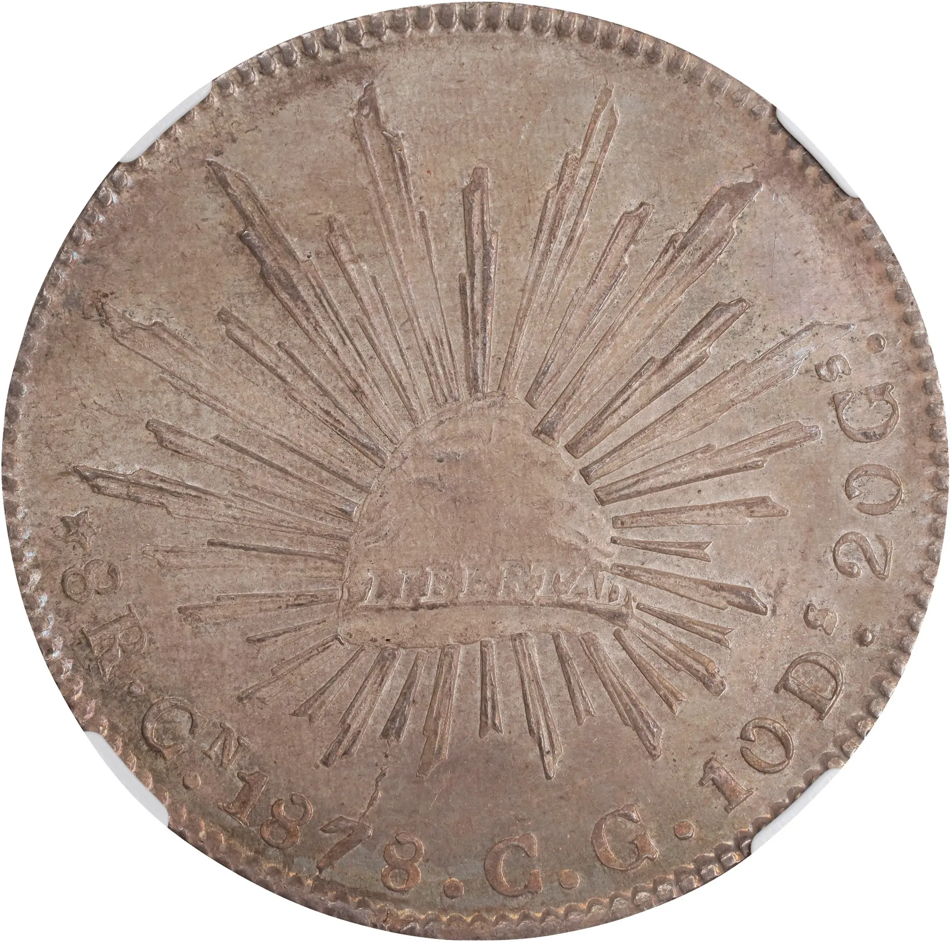 MEXICO. 8 Reales, 1878-Cn CG. Culiacan Mint. NGC MS-62.