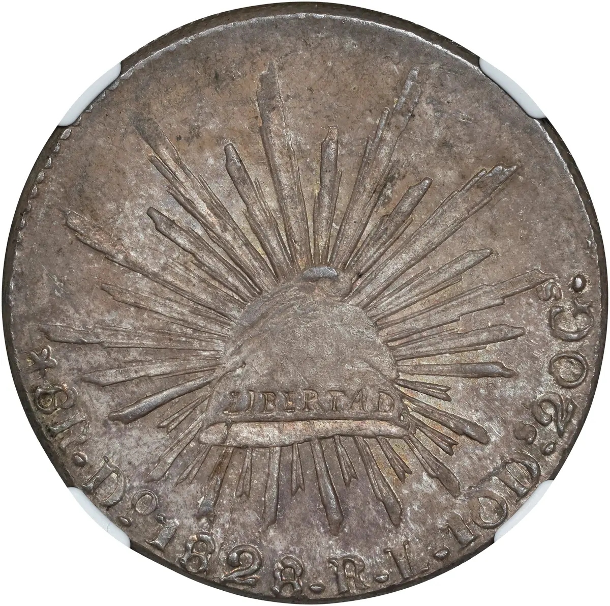 MEXICO. 8 Reales, 1828-Do RL. Durango Mint. NGC MS-61.