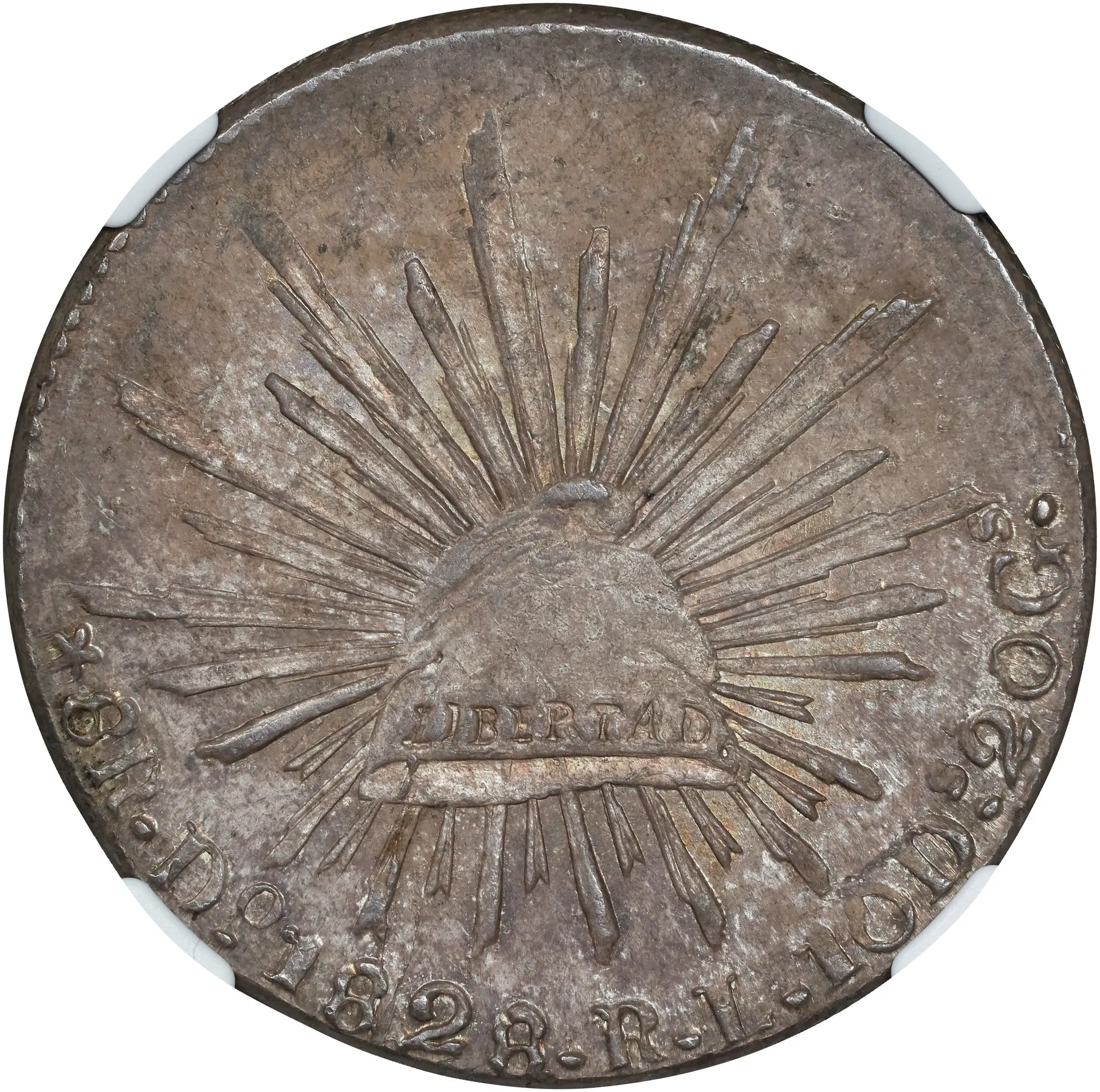 MEXICO. 8 Reales, 1828-Do RL. Durango Mint. NGC MS-61.